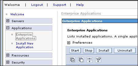 uninstall application from Admin Console