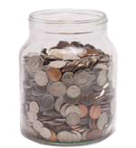coins jar